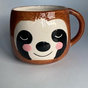 Ceramic Sloth Coffee or Soup Mug